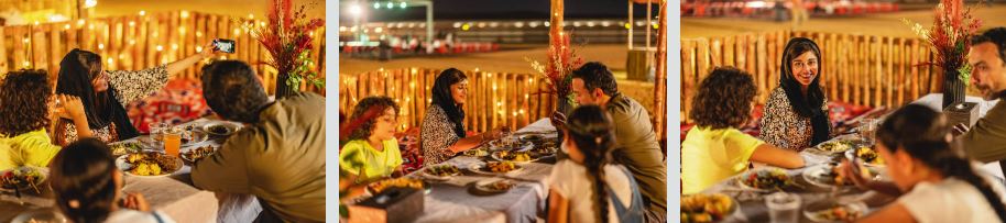 evening desert safari with bbq dinner image